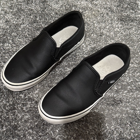 Vans Black Slip-On Shoes - Picture 3 of 14